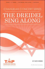 The Dreidel Sing-Along SSA choral sheet music cover